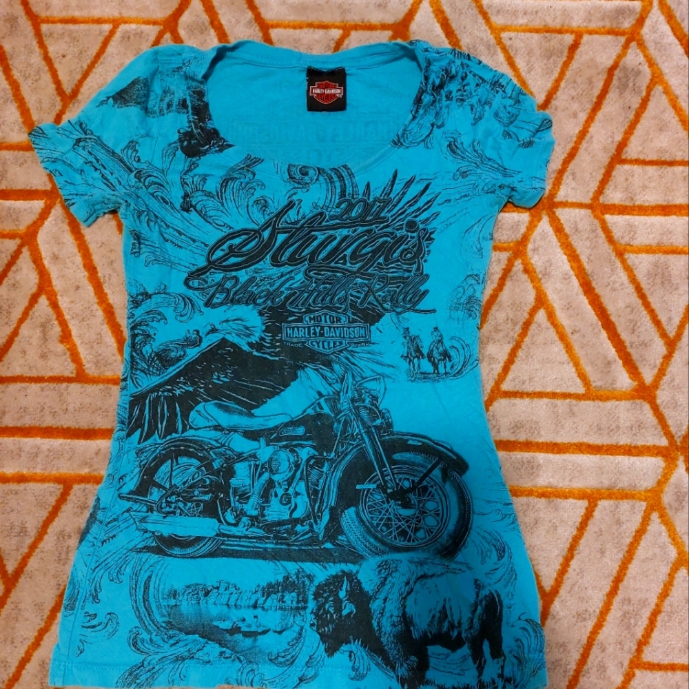 Harley Davidson Sturgis t shirt womens xs